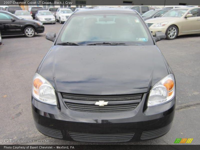 Black / Gray 2007 Chevrolet Cobalt LT Coupe
