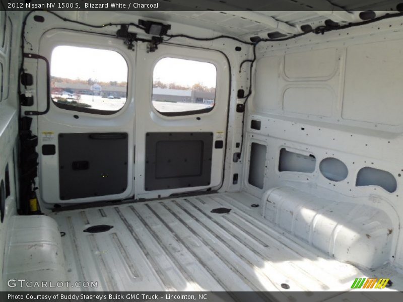 Blizzard White / Charcoal 2012 Nissan NV 1500 S