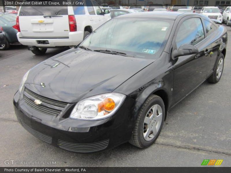 Black / Gray 2007 Chevrolet Cobalt LT Coupe