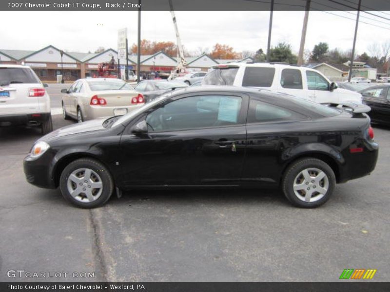 Black / Gray 2007 Chevrolet Cobalt LT Coupe