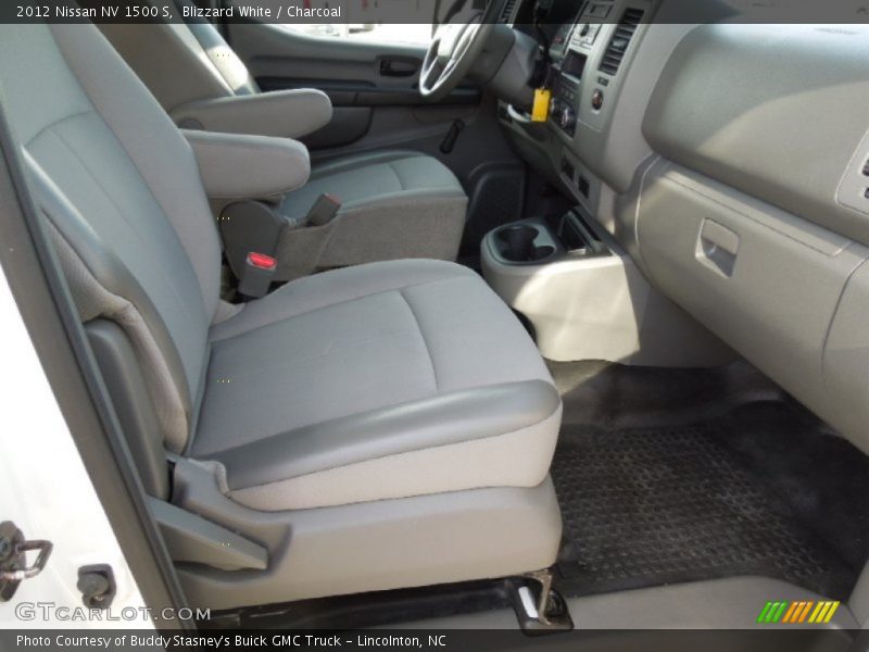 Blizzard White / Charcoal 2012 Nissan NV 1500 S