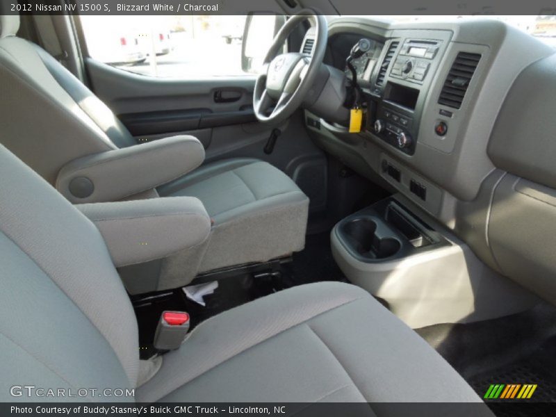 Blizzard White / Charcoal 2012 Nissan NV 1500 S