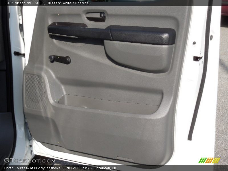 Blizzard White / Charcoal 2012 Nissan NV 1500 S