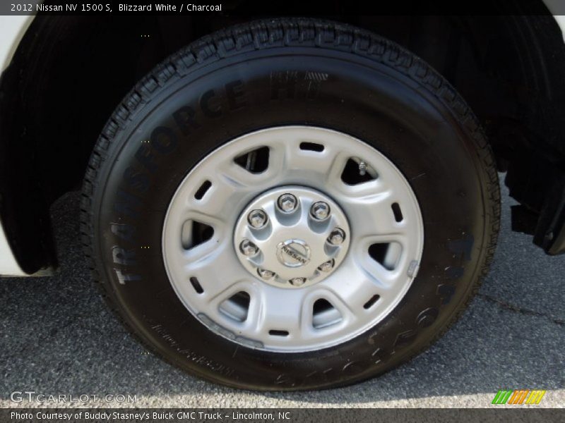 Blizzard White / Charcoal 2012 Nissan NV 1500 S