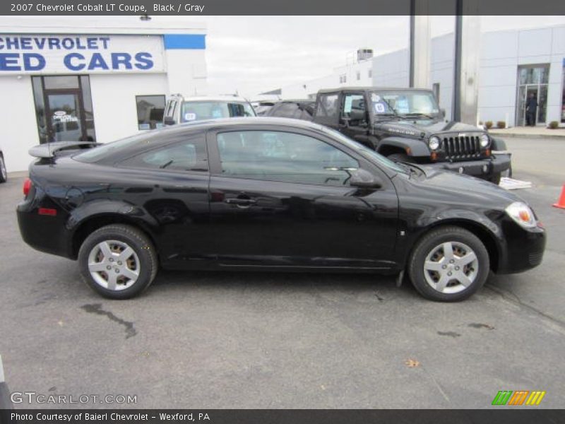 Black / Gray 2007 Chevrolet Cobalt LT Coupe