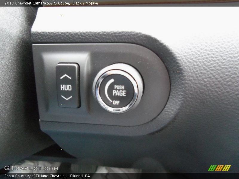 Controls of 2013 Camaro SS/RS Coupe
