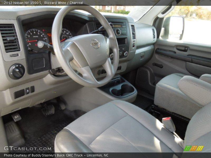 Blizzard White / Charcoal 2012 Nissan NV 1500 S