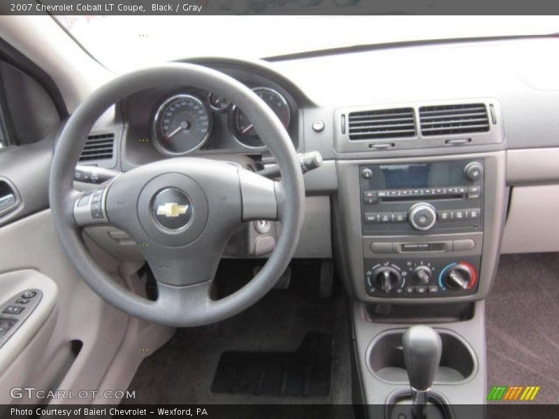 Black / Gray 2007 Chevrolet Cobalt LT Coupe