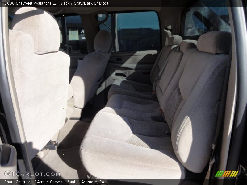 Black / Gray/Dark Charcoal 2006 Chevrolet Avalanche LS
