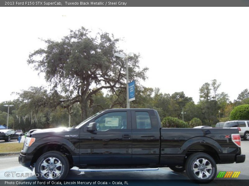  2013 F150 STX SuperCab Tuxedo Black Metallic