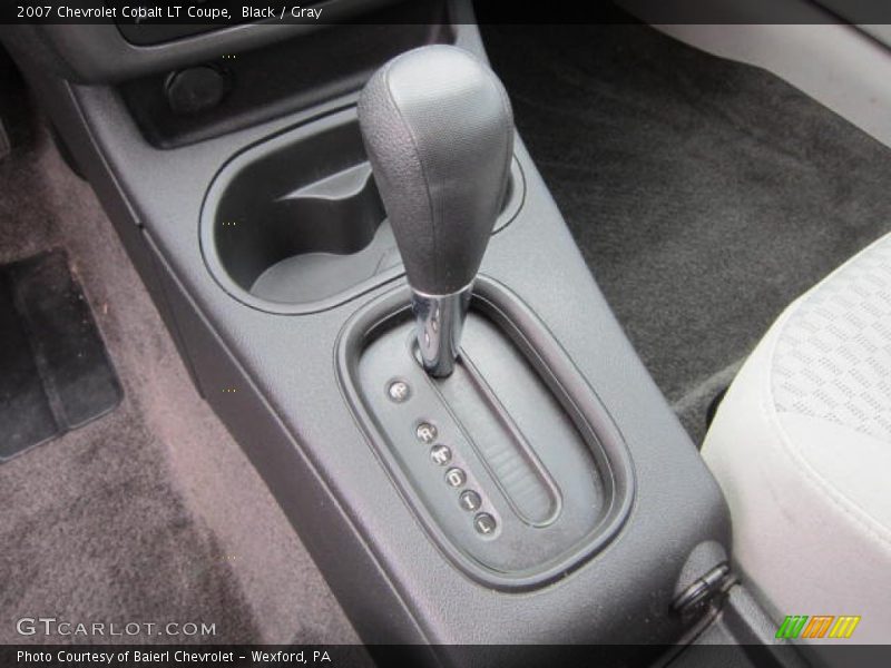 Black / Gray 2007 Chevrolet Cobalt LT Coupe
