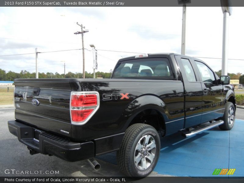  2013 F150 STX SuperCab Tuxedo Black Metallic