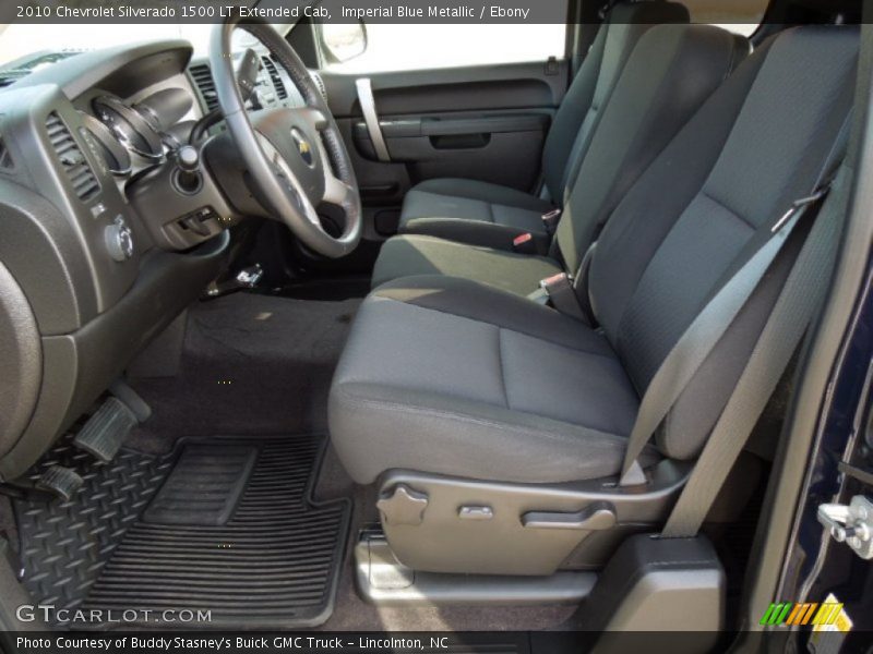 Imperial Blue Metallic / Ebony 2010 Chevrolet Silverado 1500 LT Extended Cab