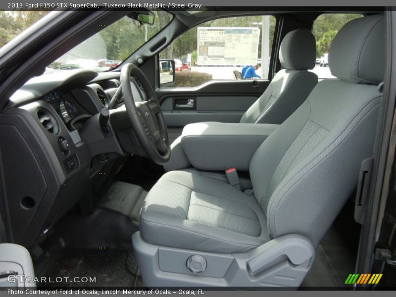 Front Seat of 2013 F150 STX SuperCab