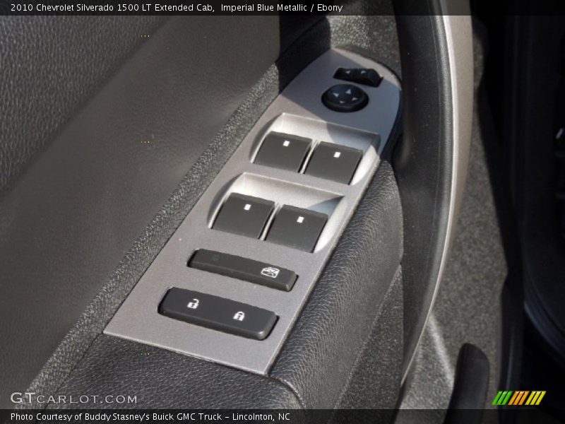 Imperial Blue Metallic / Ebony 2010 Chevrolet Silverado 1500 LT Extended Cab