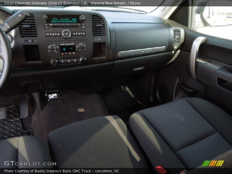 Imperial Blue Metallic / Ebony 2010 Chevrolet Silverado 1500 LT Extended Cab