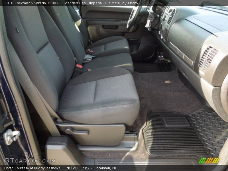 Imperial Blue Metallic / Ebony 2010 Chevrolet Silverado 1500 LT Extended Cab