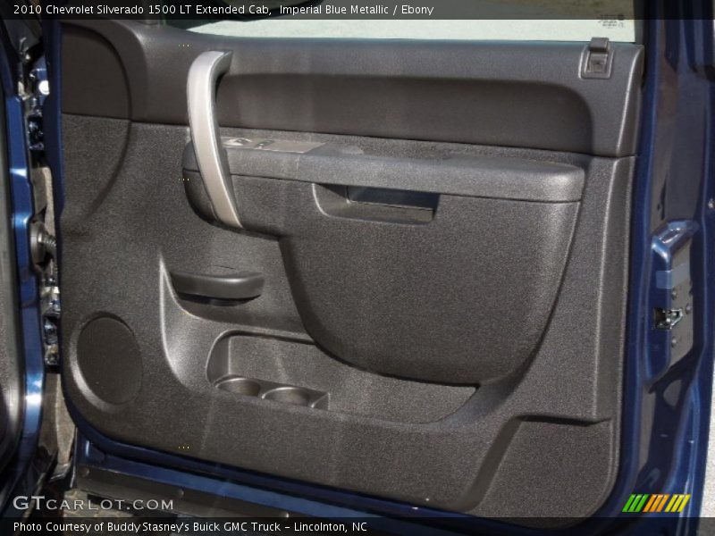Imperial Blue Metallic / Ebony 2010 Chevrolet Silverado 1500 LT Extended Cab