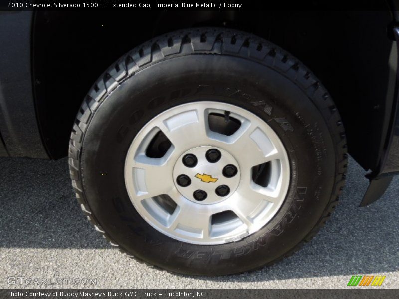 Imperial Blue Metallic / Ebony 2010 Chevrolet Silverado 1500 LT Extended Cab