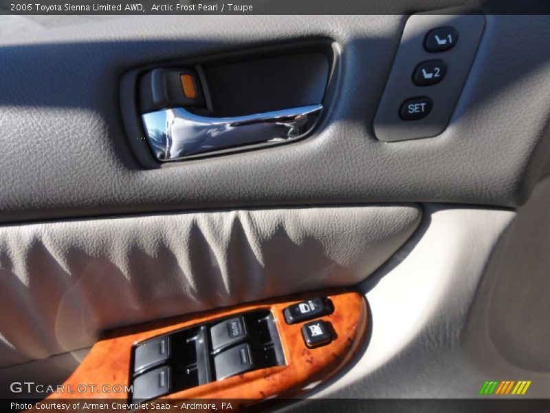 Arctic Frost Pearl / Taupe 2006 Toyota Sienna Limited AWD