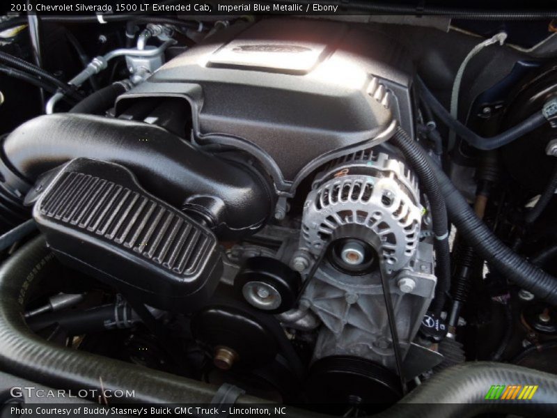 Imperial Blue Metallic / Ebony 2010 Chevrolet Silverado 1500 LT Extended Cab