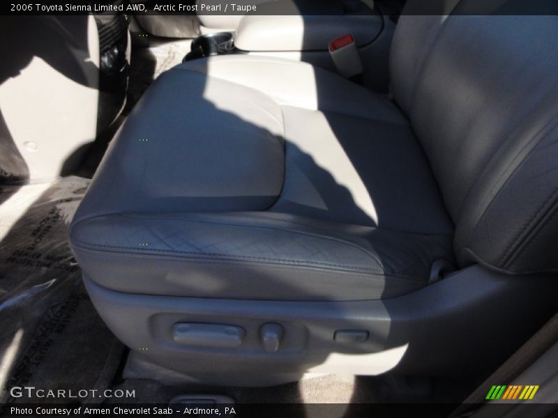 Arctic Frost Pearl / Taupe 2006 Toyota Sienna Limited AWD