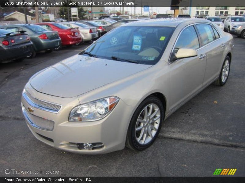 Front 3/4 View of 2009 Malibu LTZ Sedan