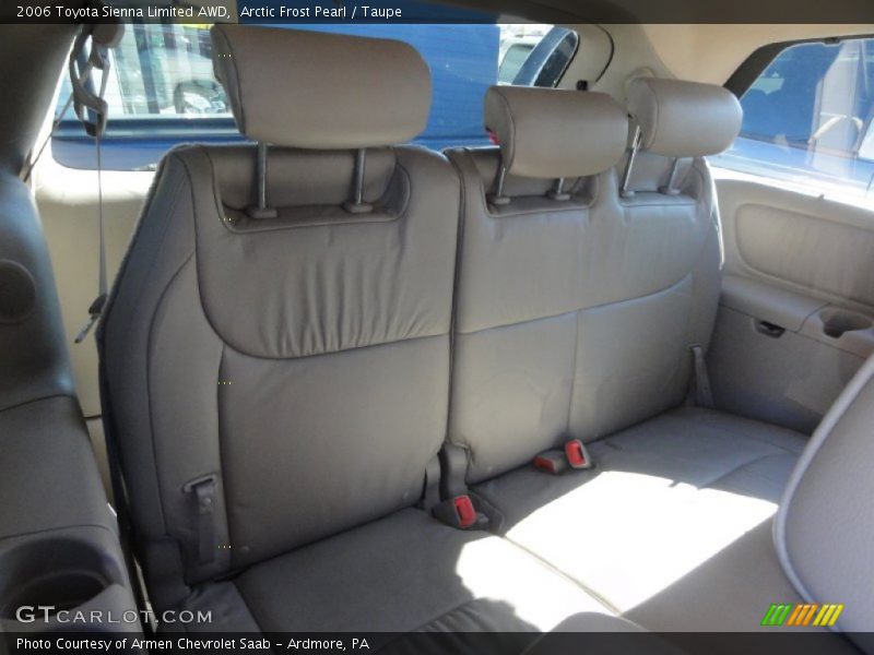 Arctic Frost Pearl / Taupe 2006 Toyota Sienna Limited AWD