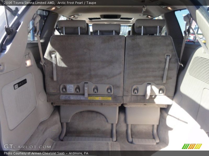 Arctic Frost Pearl / Taupe 2006 Toyota Sienna Limited AWD