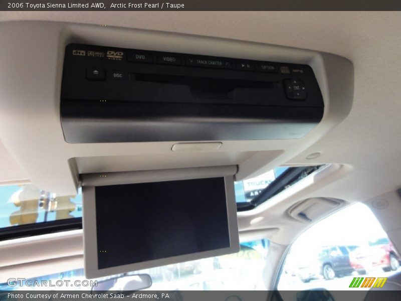 Arctic Frost Pearl / Taupe 2006 Toyota Sienna Limited AWD