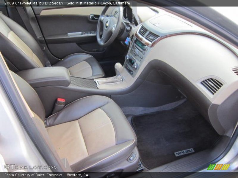  2009 Malibu LTZ Sedan Cocoa/Cashmere Interior