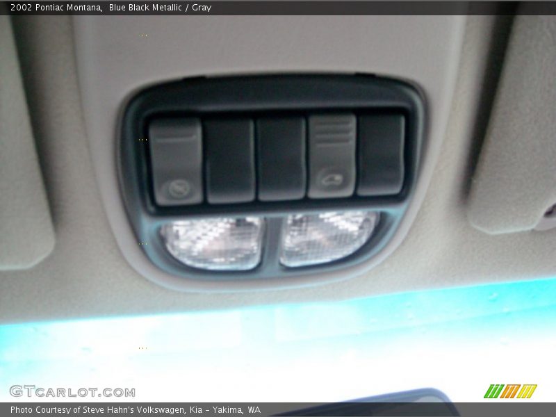 Blue Black Metallic / Gray 2002 Pontiac Montana