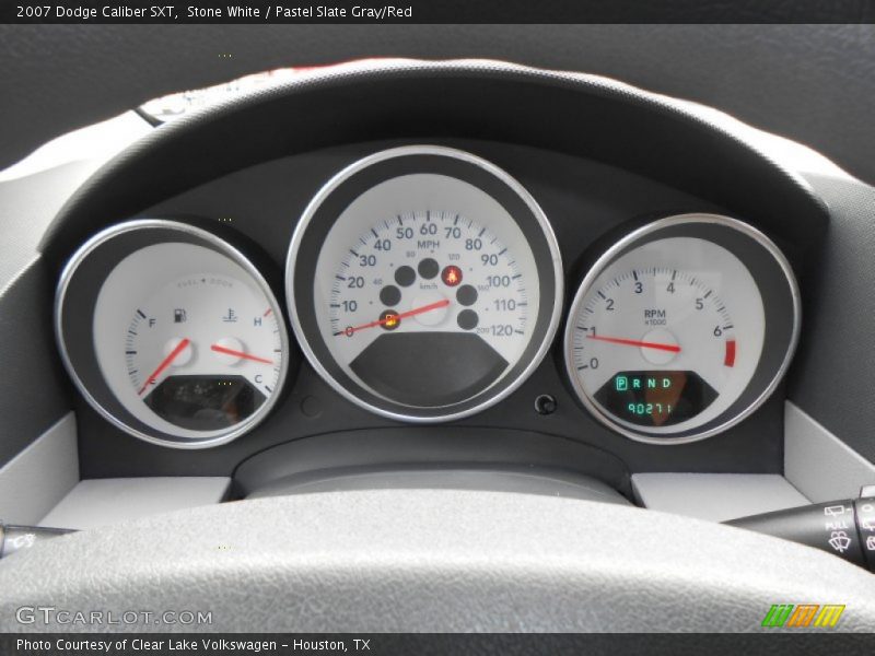  2007 Caliber SXT SXT Gauges