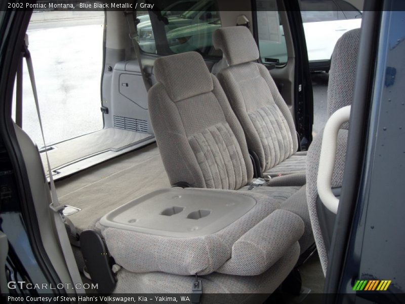 Blue Black Metallic / Gray 2002 Pontiac Montana