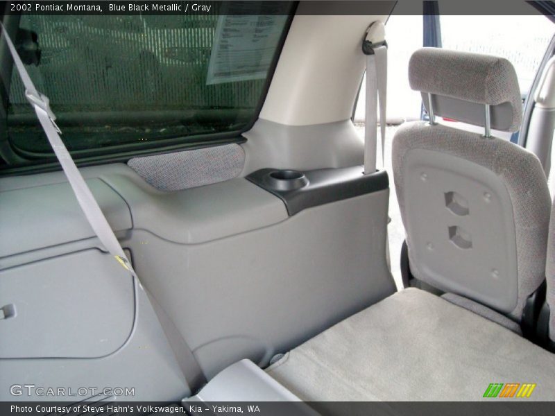 Blue Black Metallic / Gray 2002 Pontiac Montana