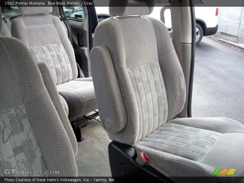Blue Black Metallic / Gray 2002 Pontiac Montana