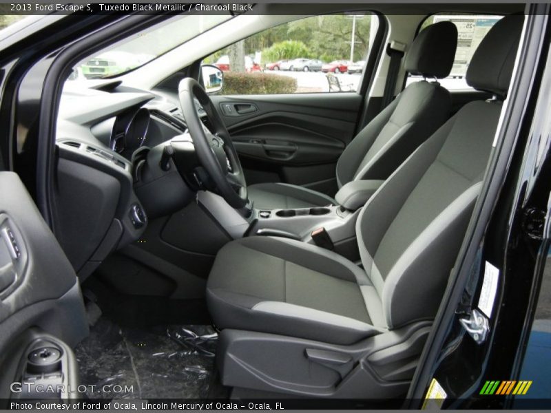 Tuxedo Black Metallic / Charcoal Black 2013 Ford Escape S