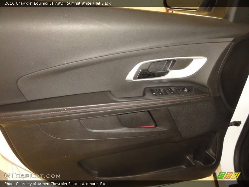 Summit White / Jet Black 2010 Chevrolet Equinox LT AWD