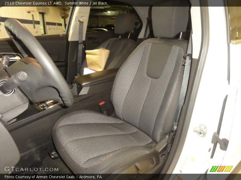 Summit White / Jet Black 2010 Chevrolet Equinox LT AWD