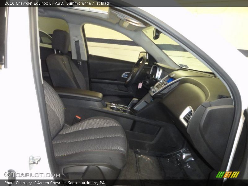 Summit White / Jet Black 2010 Chevrolet Equinox LT AWD