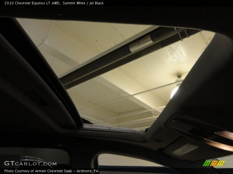 Summit White / Jet Black 2010 Chevrolet Equinox LT AWD
