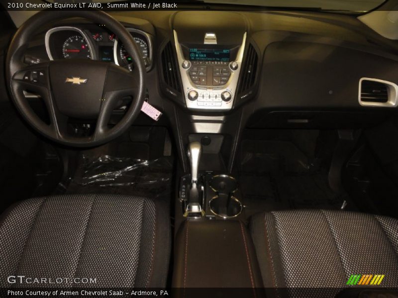 Summit White / Jet Black 2010 Chevrolet Equinox LT AWD