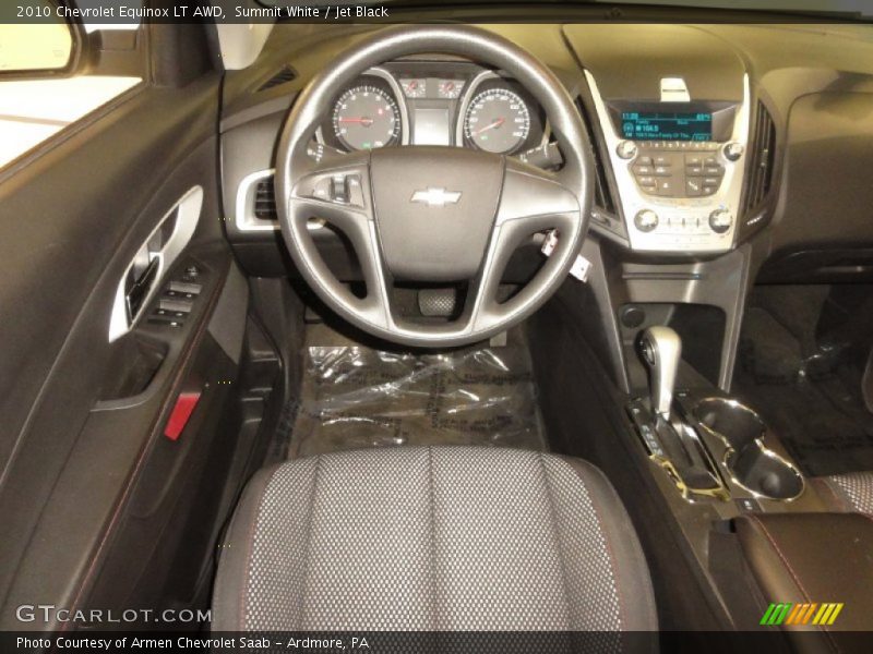 Summit White / Jet Black 2010 Chevrolet Equinox LT AWD