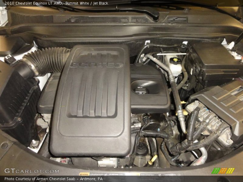 Summit White / Jet Black 2010 Chevrolet Equinox LT AWD