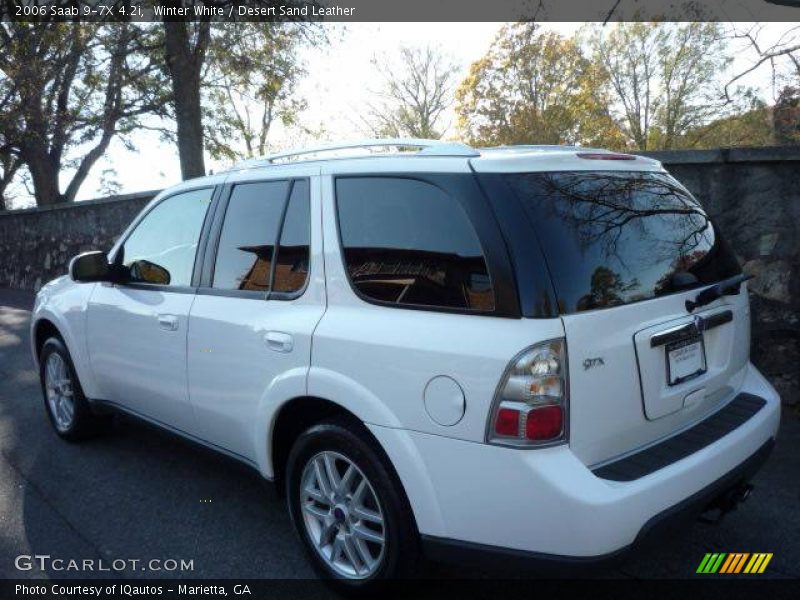 Winter White / Desert Sand Leather 2006 Saab 9-7X 4.2i