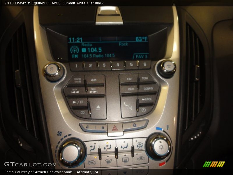 Summit White / Jet Black 2010 Chevrolet Equinox LT AWD