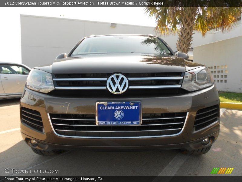 Toffee Brown Metallic / Cornsilk Beige 2012 Volkswagen Touareg VR6 FSI Sport 4XMotion