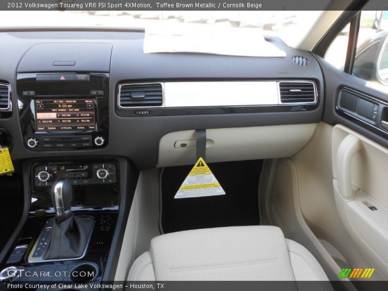 Toffee Brown Metallic / Cornsilk Beige 2012 Volkswagen Touareg VR6 FSI Sport 4XMotion