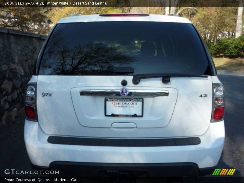 Winter White / Desert Sand Leather 2006 Saab 9-7X 4.2i