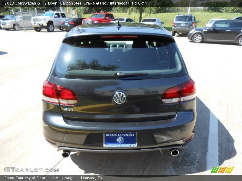 Carbon Steel Gray Metallic / Interlagos Plaid Cloth 2013 Volkswagen GTI 2 Door